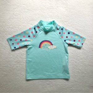 ROXY toddler rashguard, size 2T